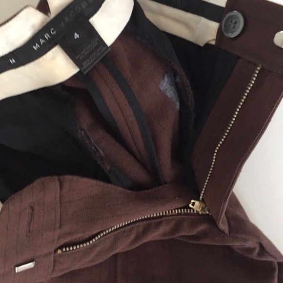 Marc Jacobs cotton, wool trousers, size 4 - Picture 4 of 6